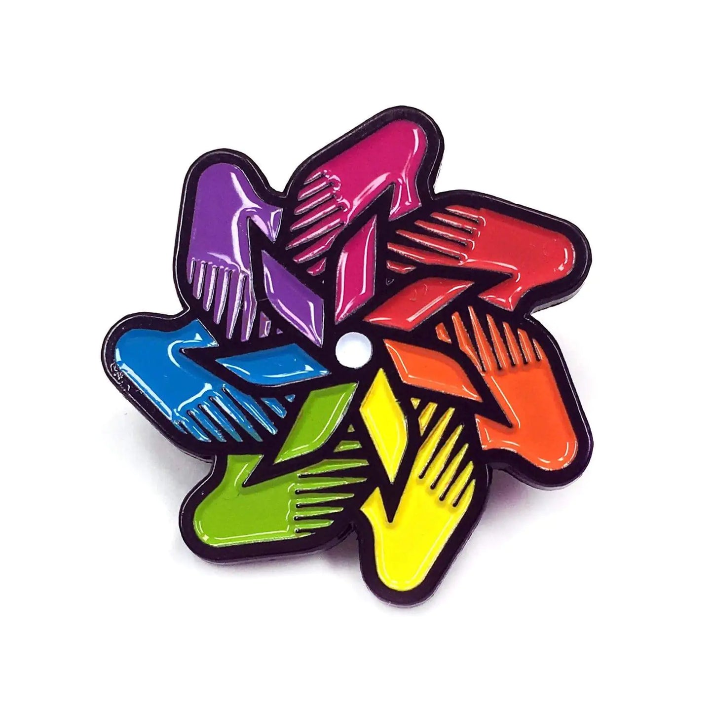 Pinwheel Pin