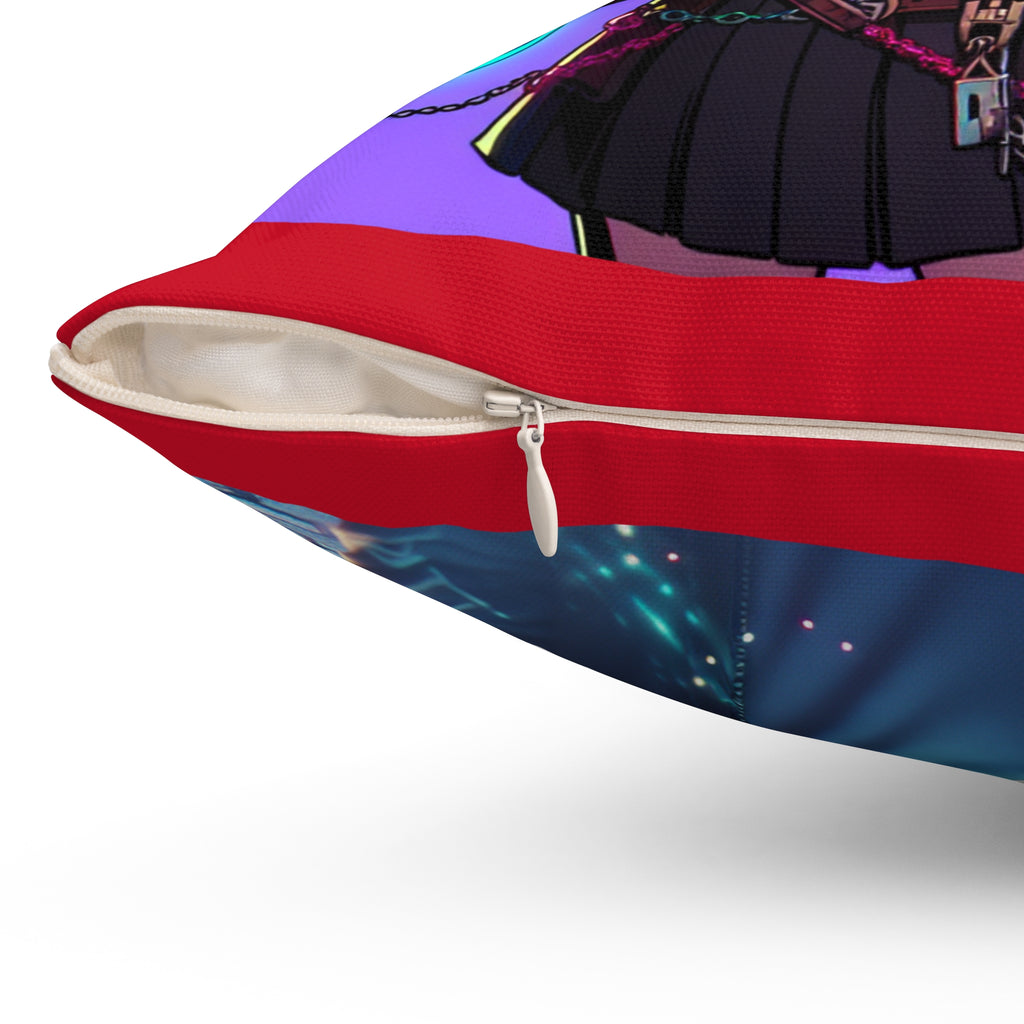 Spun Polyester Square Pillow