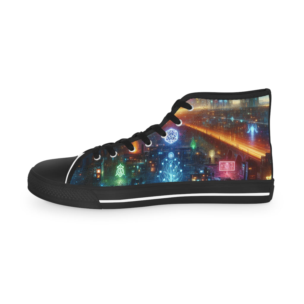 Men's Sneakers - CyberPunk and Magic Design