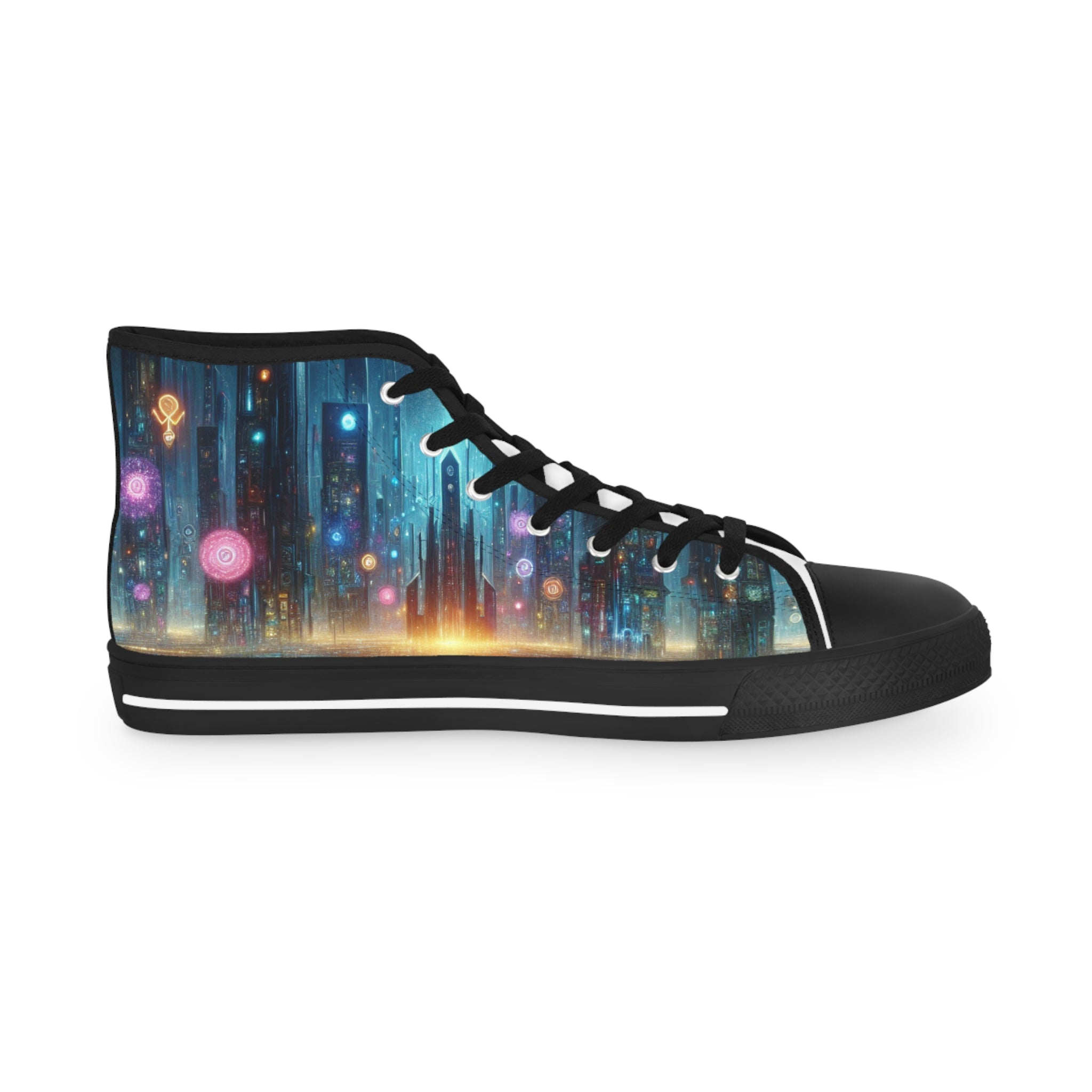 Men's Sneakers - CyberPunk and Magic Design