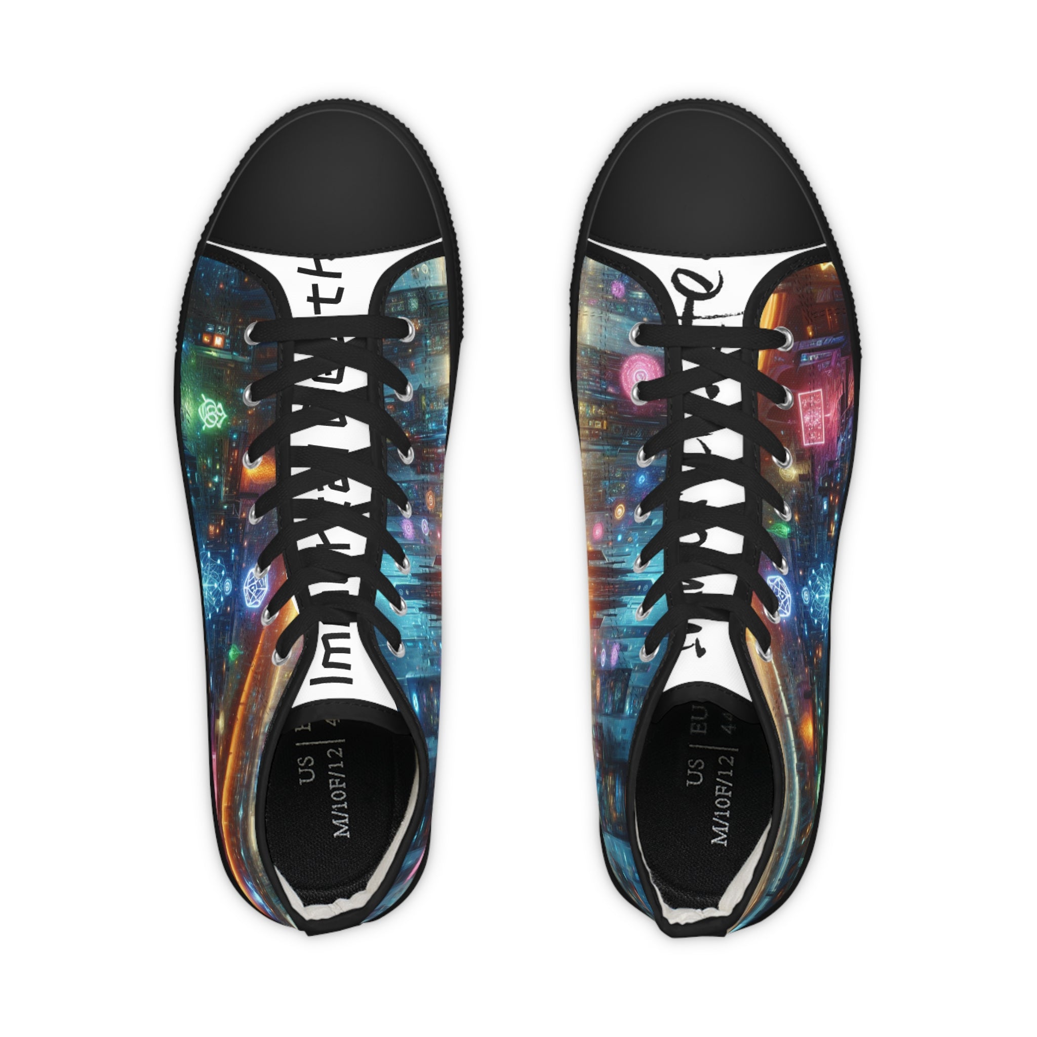 Men's Sneakers - CyberPunk and Magic Design
