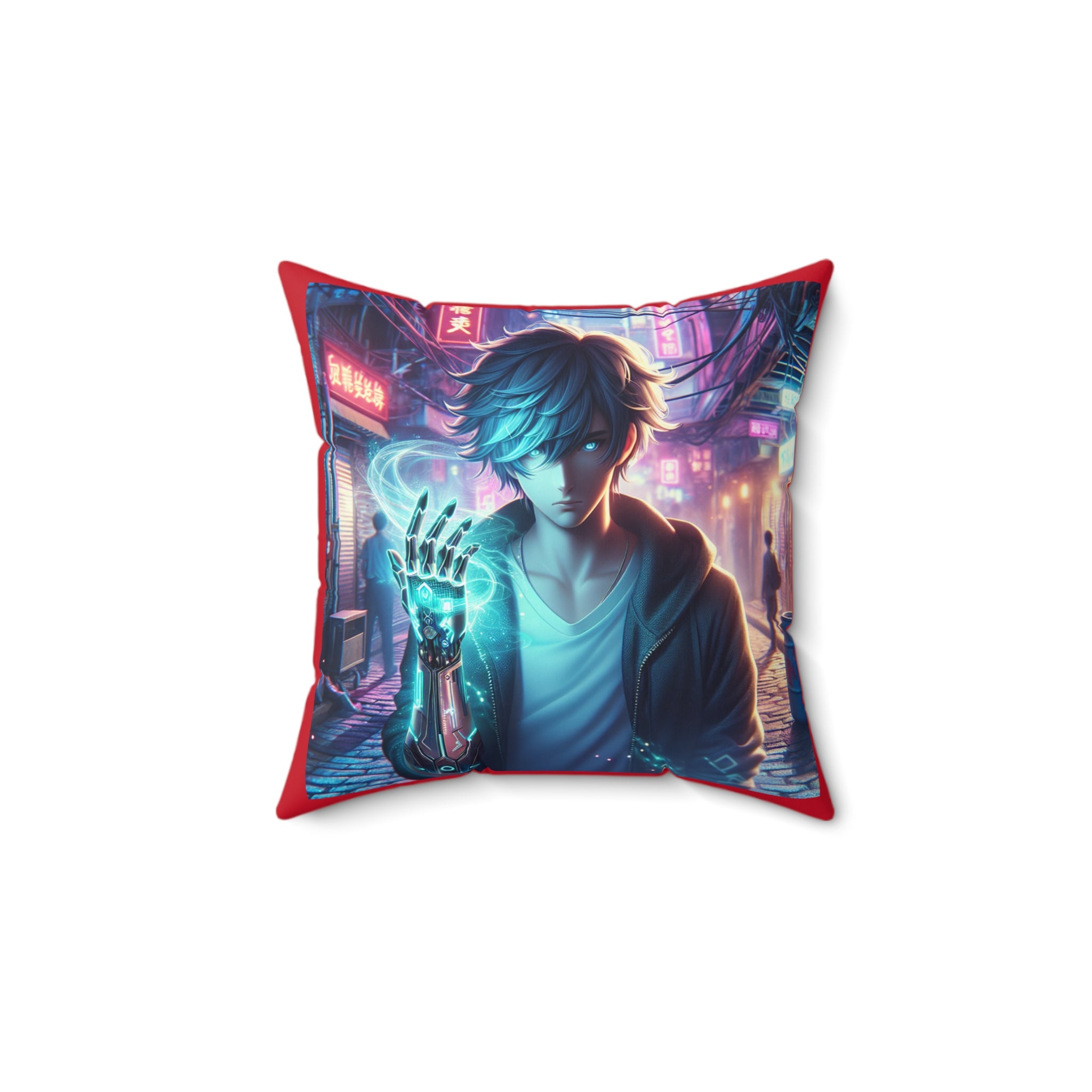 Spun Polyester Square Pillow