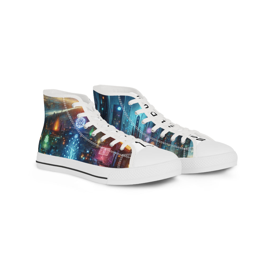 Men's Sneakers - CyberPunk and Magic Design
