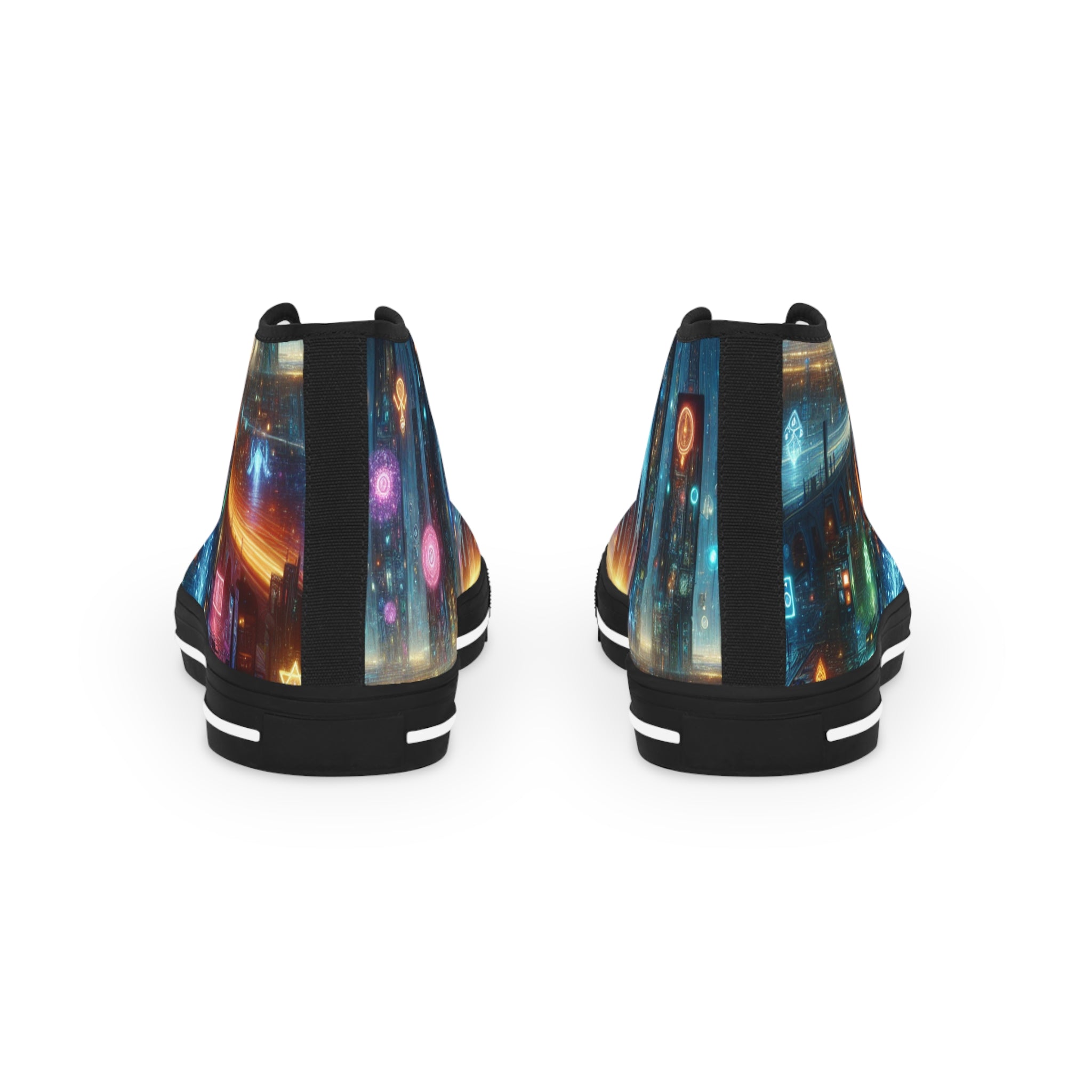 Men's Sneakers - CyberPunk and Magic Design