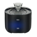 Cat Water Fountain: 2.2L/74oz Cat Fountains Ultra Quiet Pet Fountains with Cat-Shaped Spout Pet Water Fountain in LED Light Water Fountains for Cats Indoor-Cat Drinking Dispenser