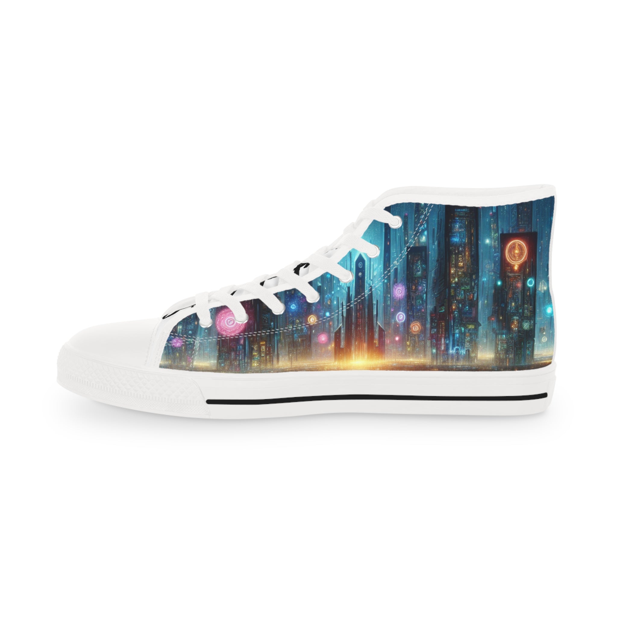 Men's Sneakers - CyberPunk and Magic Design