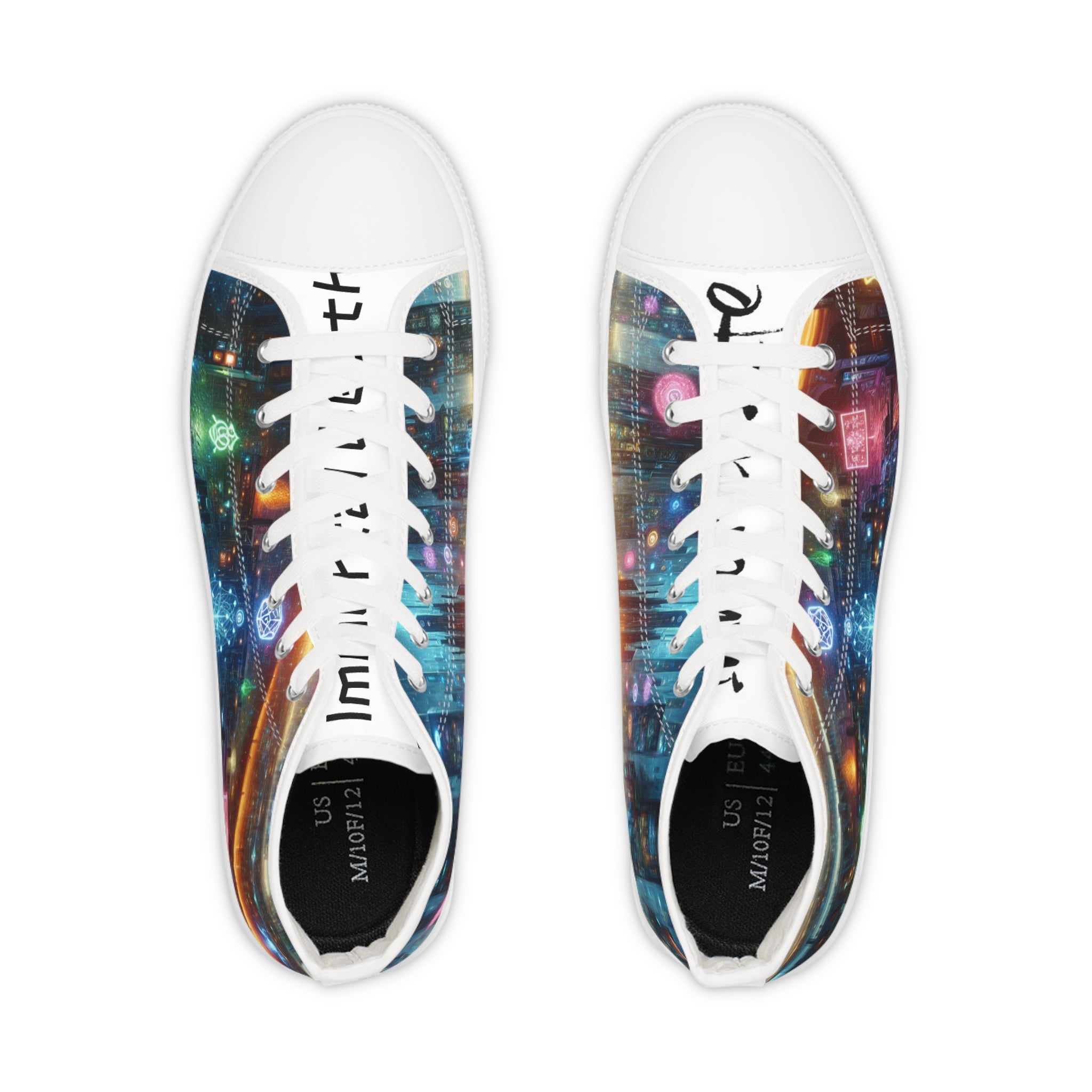 Men's Sneakers - CyberPunk and Magic Design
