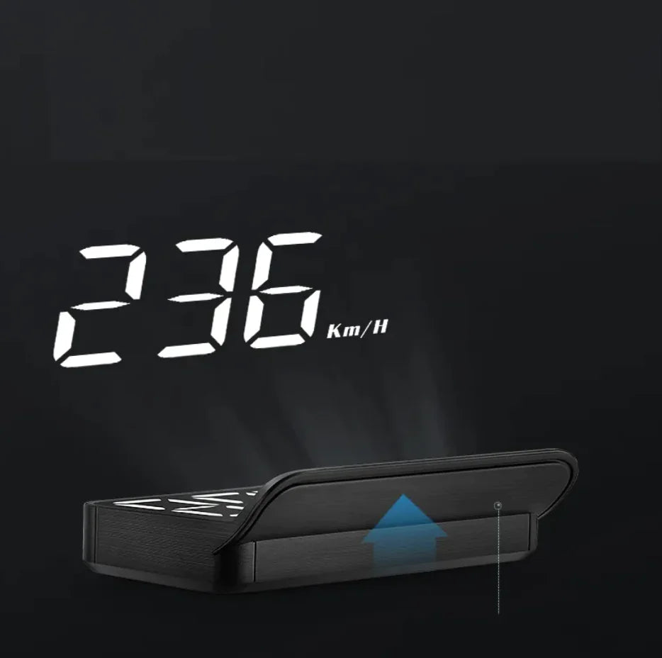 Portable M3 Car Head-Up Display (HUD)