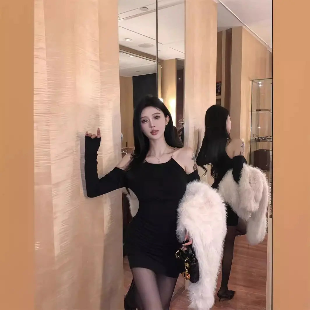 2025 Autumn New Women's Dress with Long Sleeves
