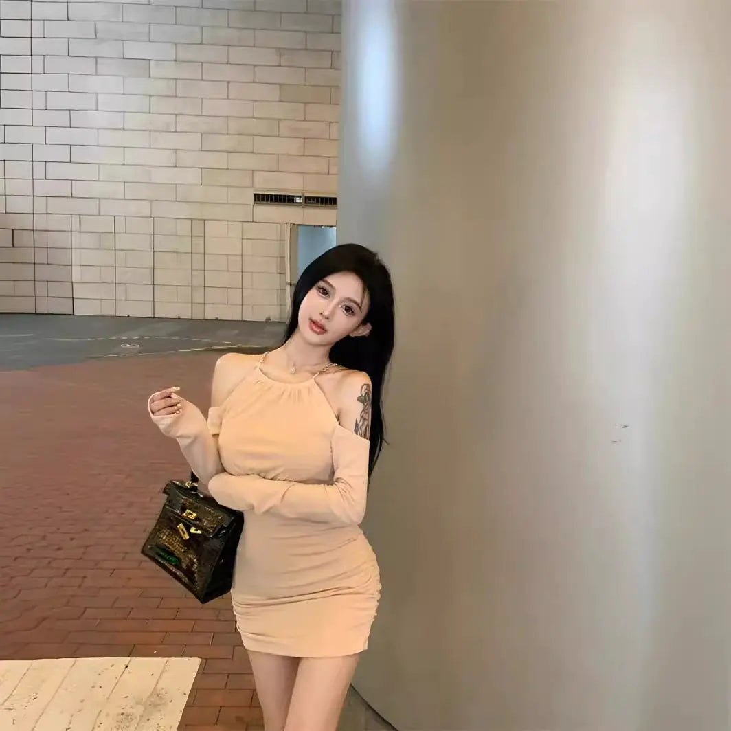 2025 Autumn New Women's Dress with Long Sleeves