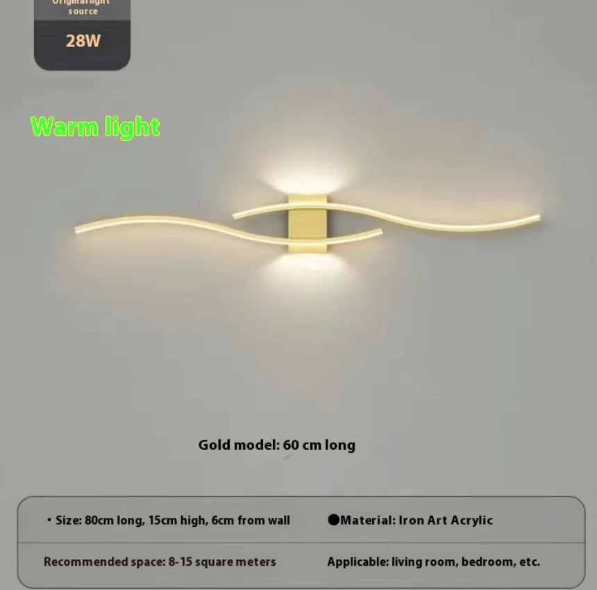 Modern Bedside Wall Lamp
