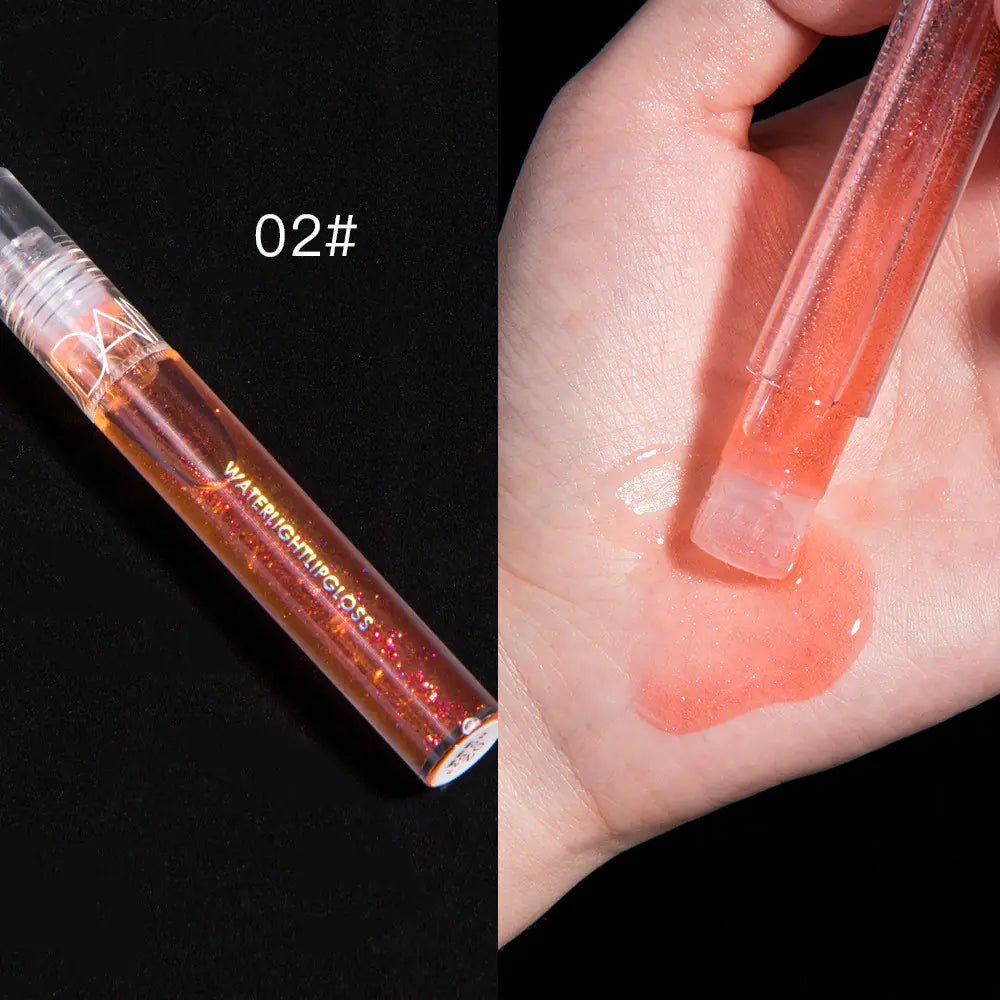 Glossy Lip Glaze - Non-Fading & Non-Stick Glass Finish