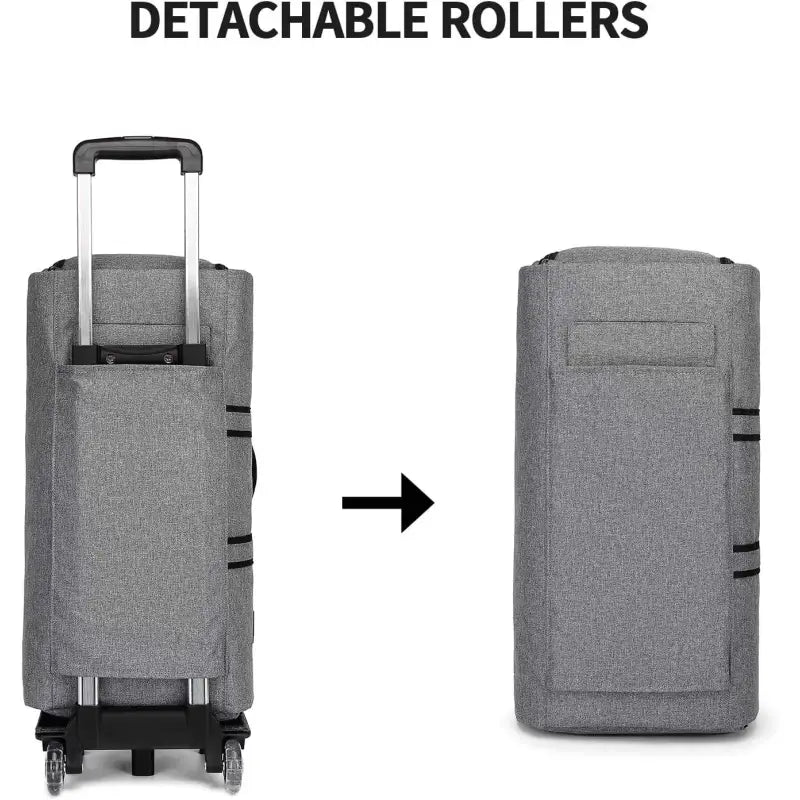 Handheld Travel Folding Lever Bag With Large Capacity