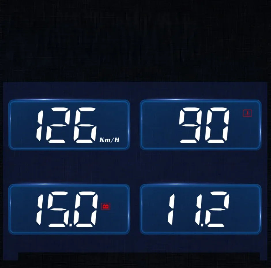 Portable M3 Car Head-Up Display (HUD)