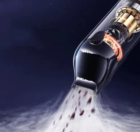 Star Black Cordless Car & Home Vacuum Cleaner, 16000Pa Super Suction